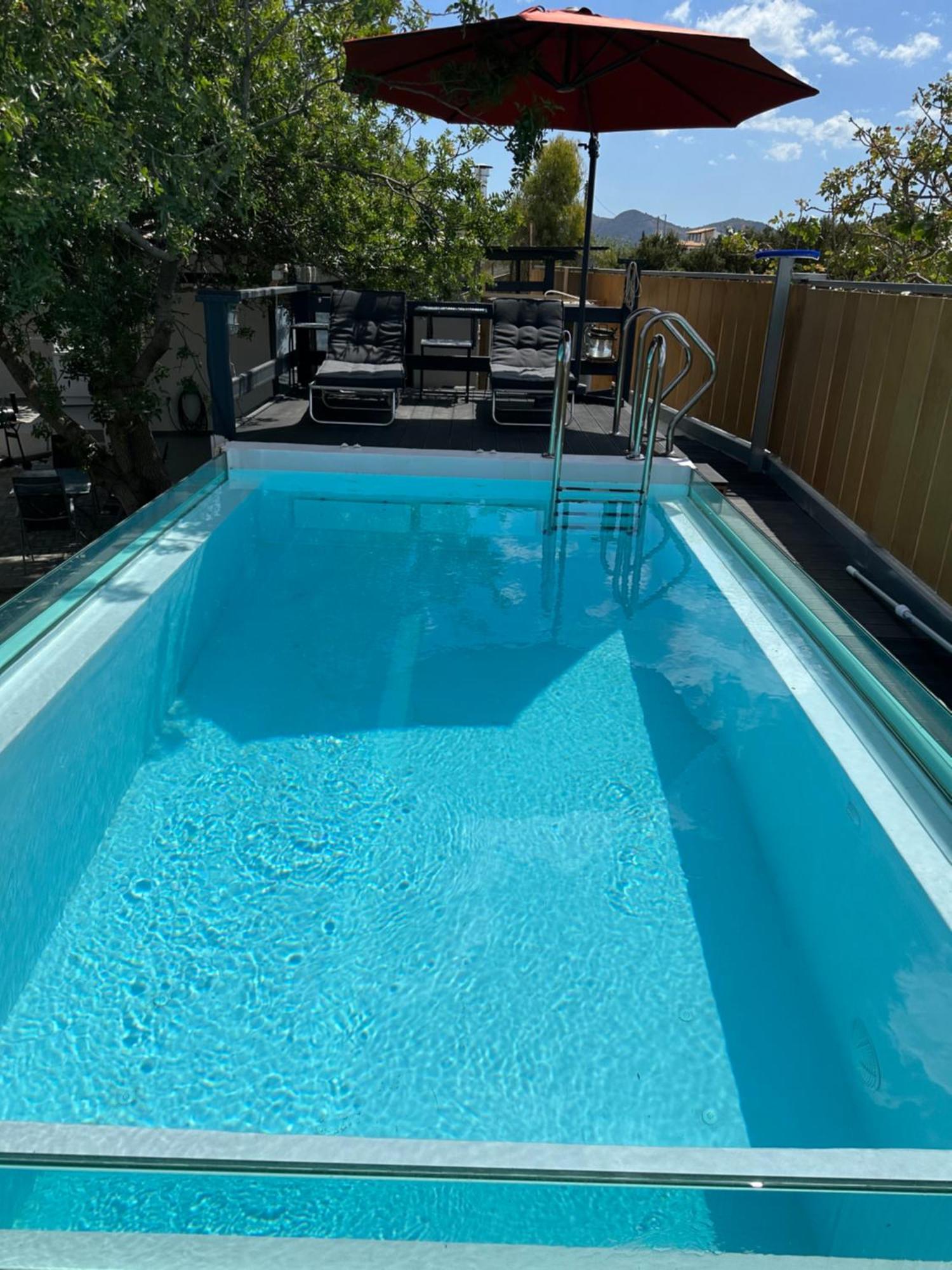 Solmar Aegina With Private Pool - Jacuzzi Apartment Khloi Exterior photo